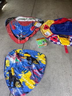 Snow Sleds and Tube Bundle – Set of 4