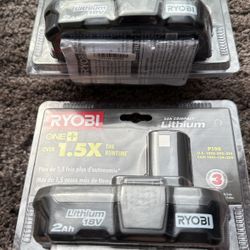 Compact Lithium Battery 18v( 2 Pack)