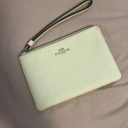White Coach Wristlet