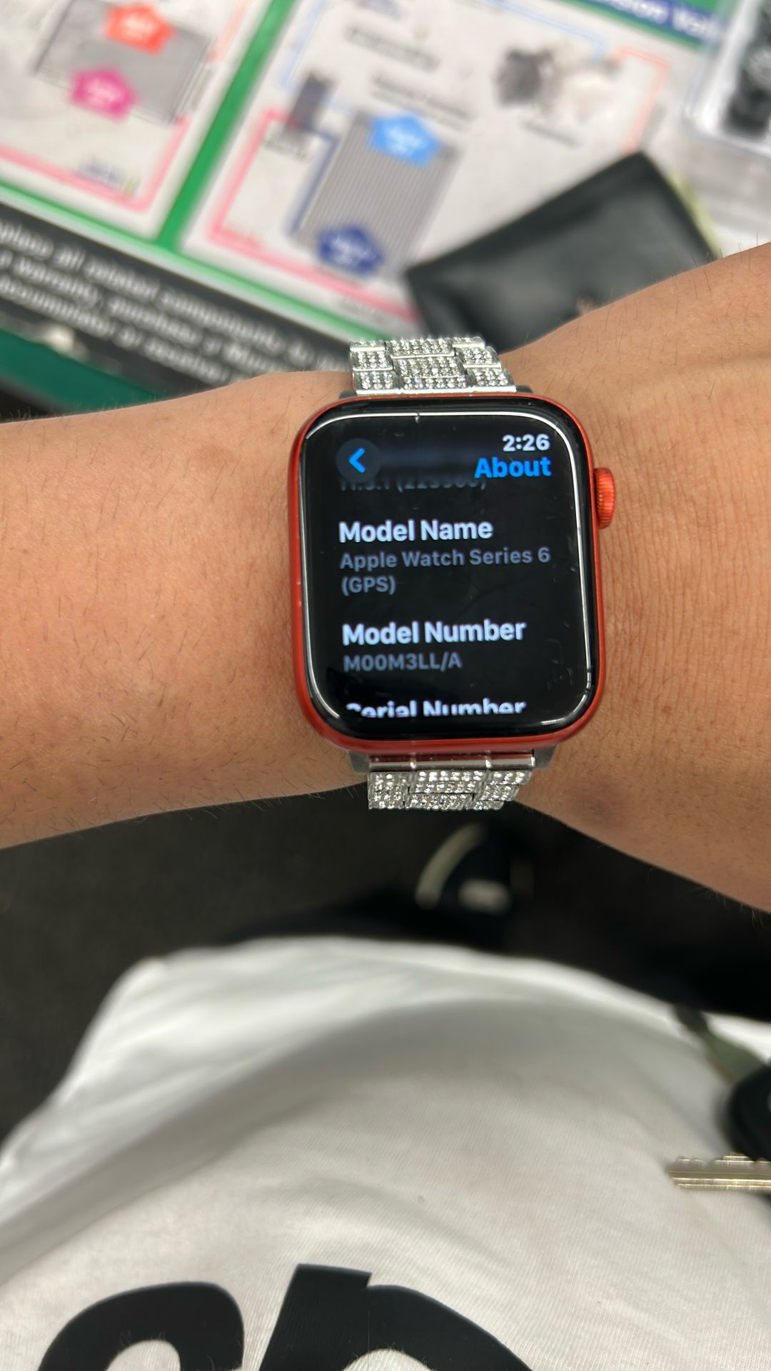Apple Watch Series 6 With Micheal Korrs Band