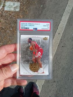 2009 UD Jordan Lagacy, GEM MINT PSA 10