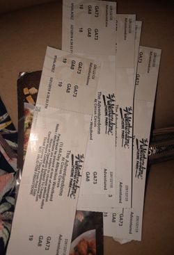 Tickets to the ADVENTUREDOME THEME PARK ALL DAY ATTRACTION WRISTBAND