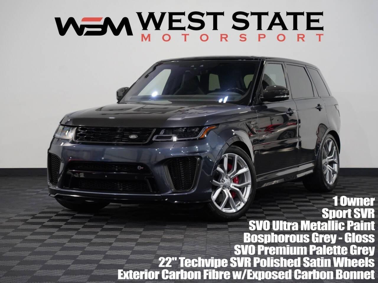 2018 Land Rover Range Rover Sport