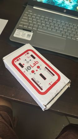IOlab unit with box and tools