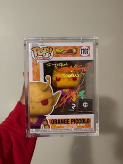 Christopher Sabat Signed & Quoted Orange Piccolo #1707