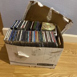 Box Of CD’s - Collected Mostly In 90’s & Early 2000’s