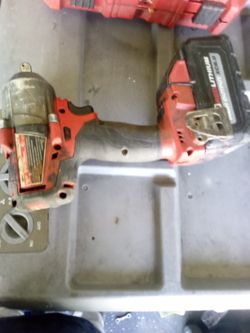 1/2" Drive  18v Milwaukee Impact Gun 
