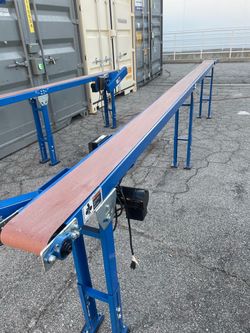 Industrial Belt Conveyor with Motor