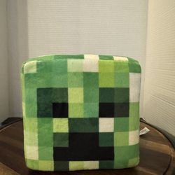 Minecraft Creeper Cube Velcro Plush