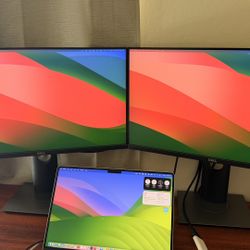 Dell 23”  Two Monitors
