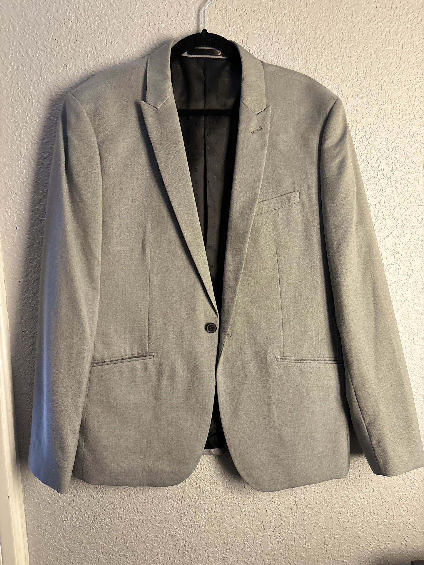 Mens Grey Farah Suit Set