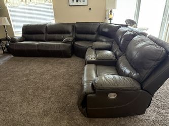 Leather Electric Sectional