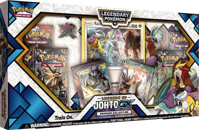 Pokemon Legends of Johto GX Premium Collection box