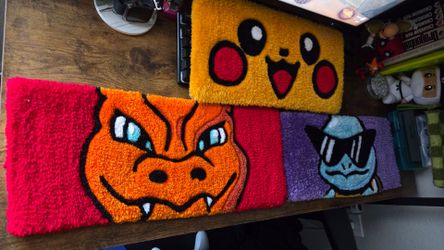 Pokémon Keyboard Rugs