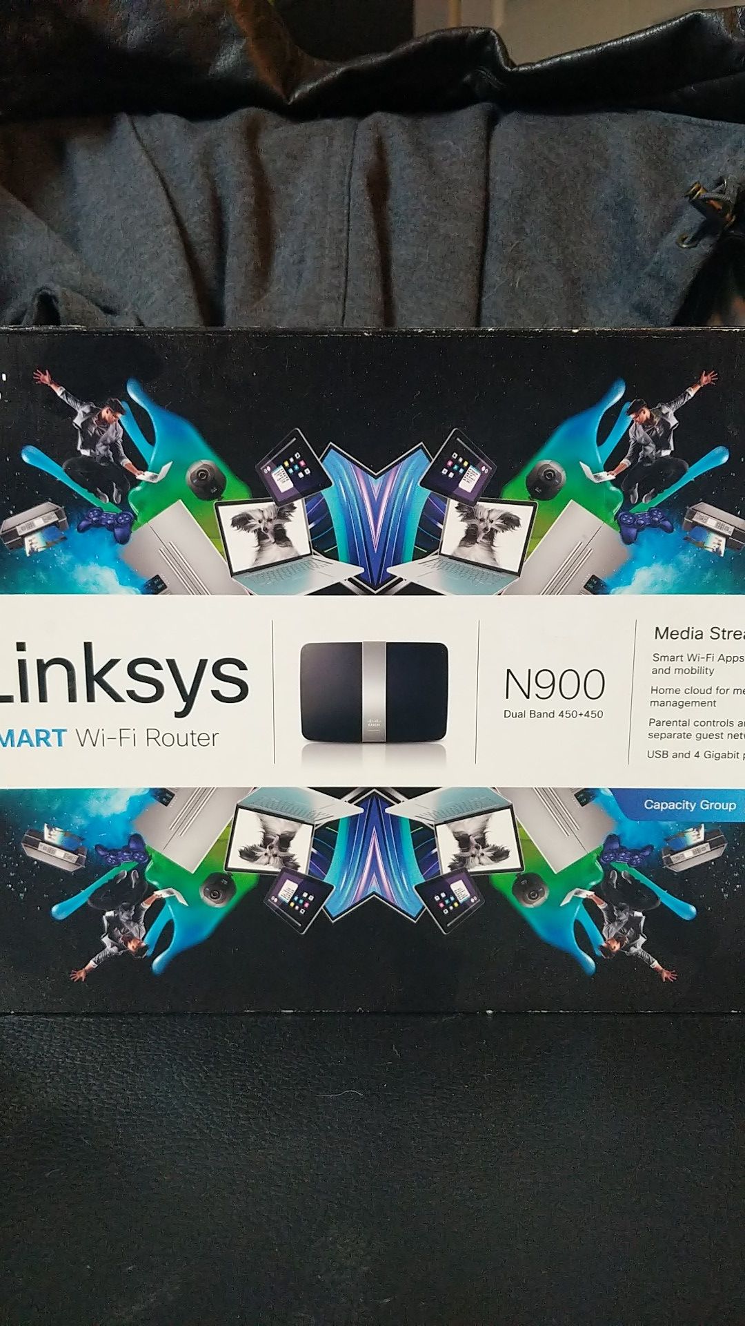 Linksys smart Wi-Fi N900 Router