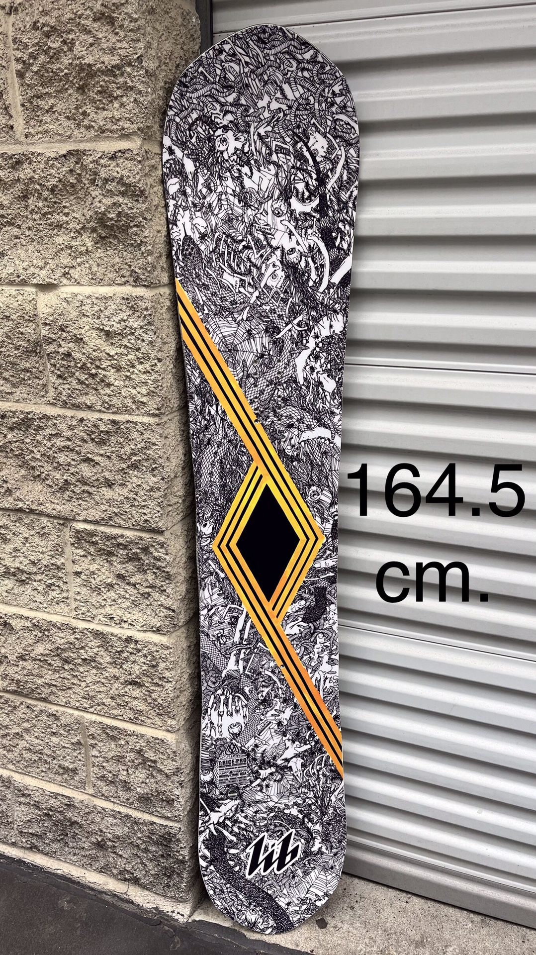 164.5 cm. Lib Tech Travis Rice T. Rice T.Rice Pro HP pointy snowboard