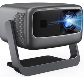 360°Stand 4K Projector with WiFi and Bluetooth, Auto Focus, Auto Keystone Short Throw Projector Native 1080P Support 36W DoIby Audio