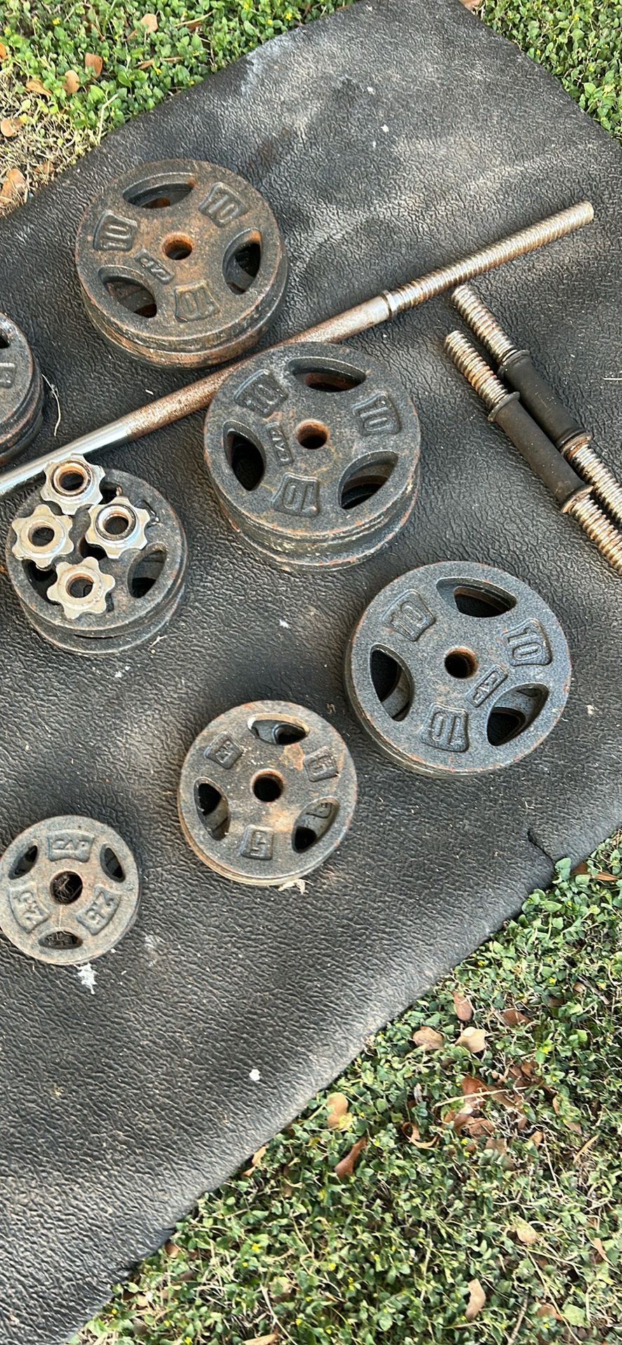 Standard 1” weight plates