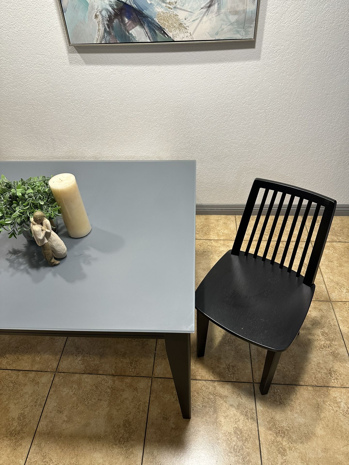 Black Farmhouse Wooden Chair (Set of 2)