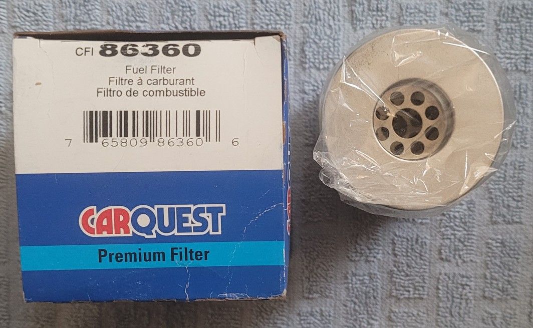 NOS Fuel Filter CARQUEST 86360 Multiple Commercial Trucks / Motorhome See Below