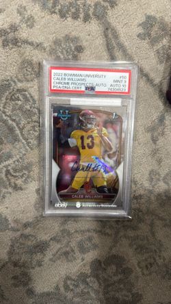 Caleb Williams Auto 