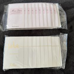 Perfume samples, Dior