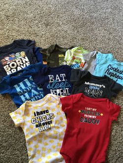 Baby boys onesies