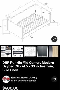 Full size Day bed