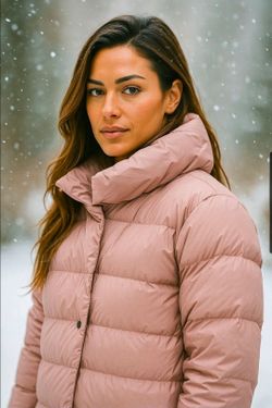 Patagonia Women’s Arctic Willow 700 Goose Down Puffer Jacket, Pink, Size Medium