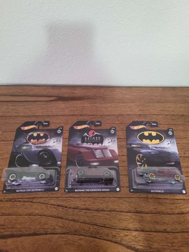 Batman Hot Wheels Collections