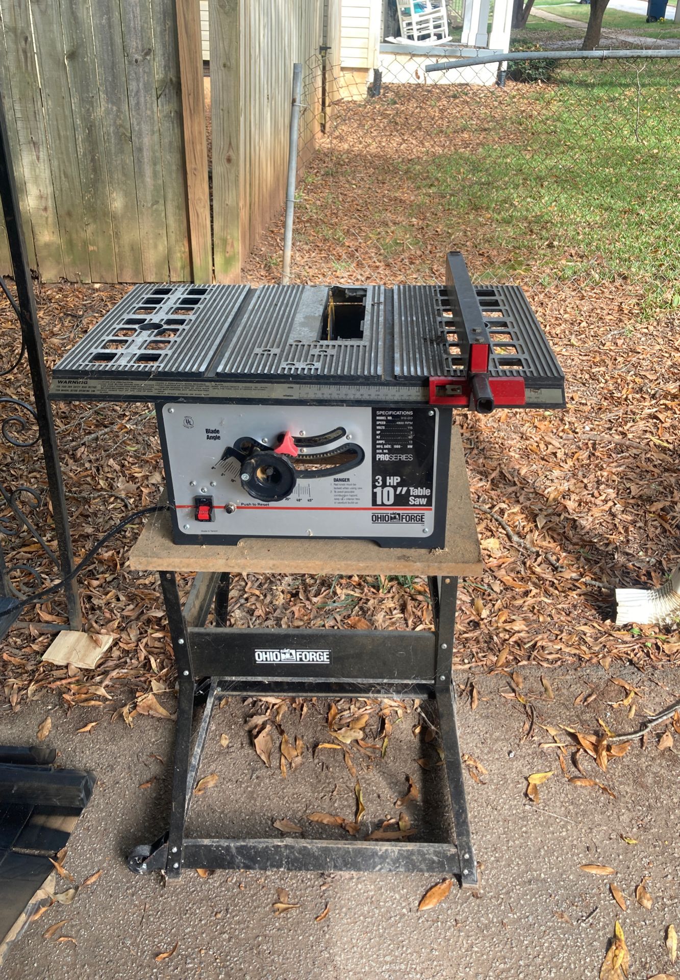 Table saw