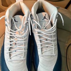 French Blue Jordan 12s
