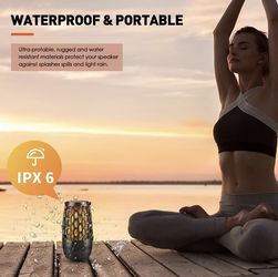 MOFOKEAY Outdoor Bluetooth Speakers Waterproof - 2 Pack Wireless