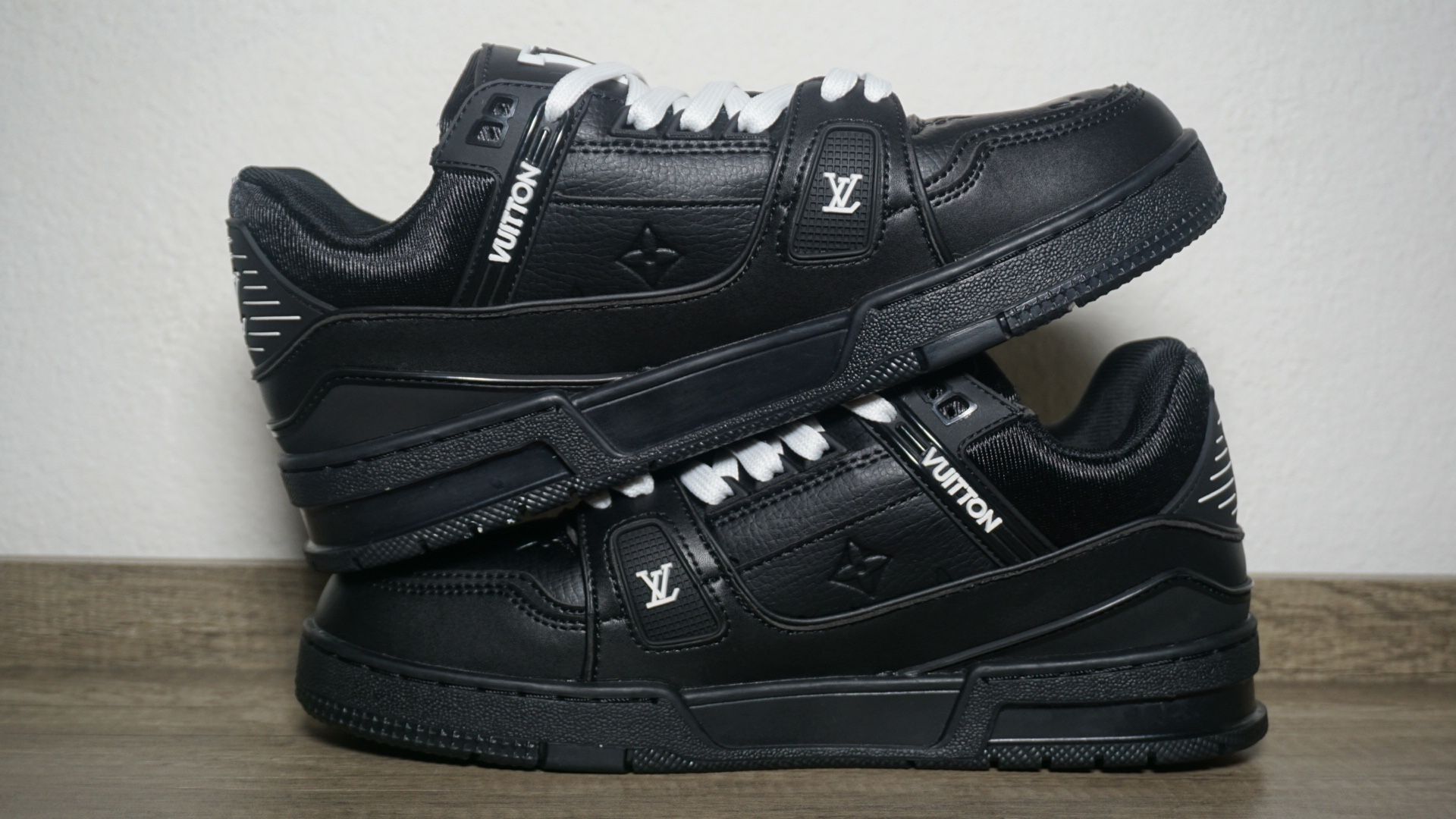 Black LV Trainers