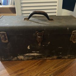 Rusted Vintage Kennedy Tool Box