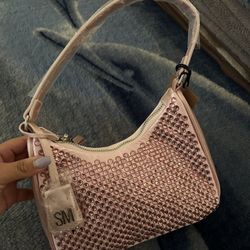 Brand New Steven Madden Crystal Shoulder Bag 