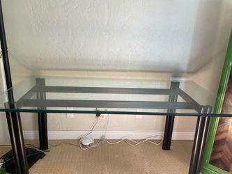 Glass Desk After Le Corbusier