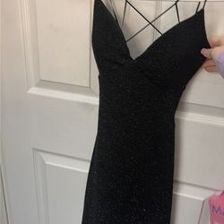 Back sparkle dress