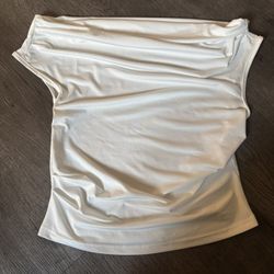 Off The Shoulder White Top