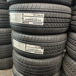 235/45/18 Bridgestone 4 New Tires Installed And Balanced 50,000 Miles Warranty