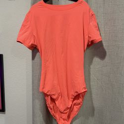Skims Orange Bodysuit 