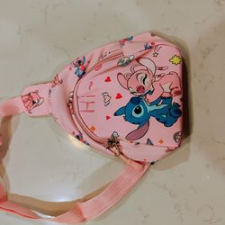 Stitch and Angel Mini Crossbody Bag