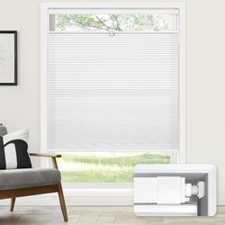 NEW NO DRILL 21 X 48 CORDLESS SHADES