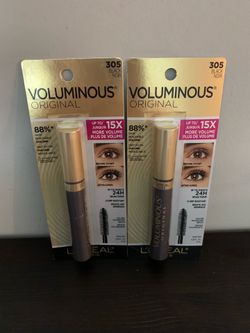 L’Oreal Voluminous Black Mascara, Price for Both