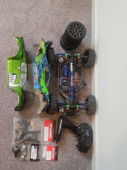 TRAXXAS RUSTLER 4X4 VXL BRUSHLESS 3.S UPGRADED 