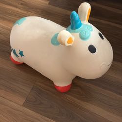 Unicorn Hopper Blowup For Baby/Toddler
