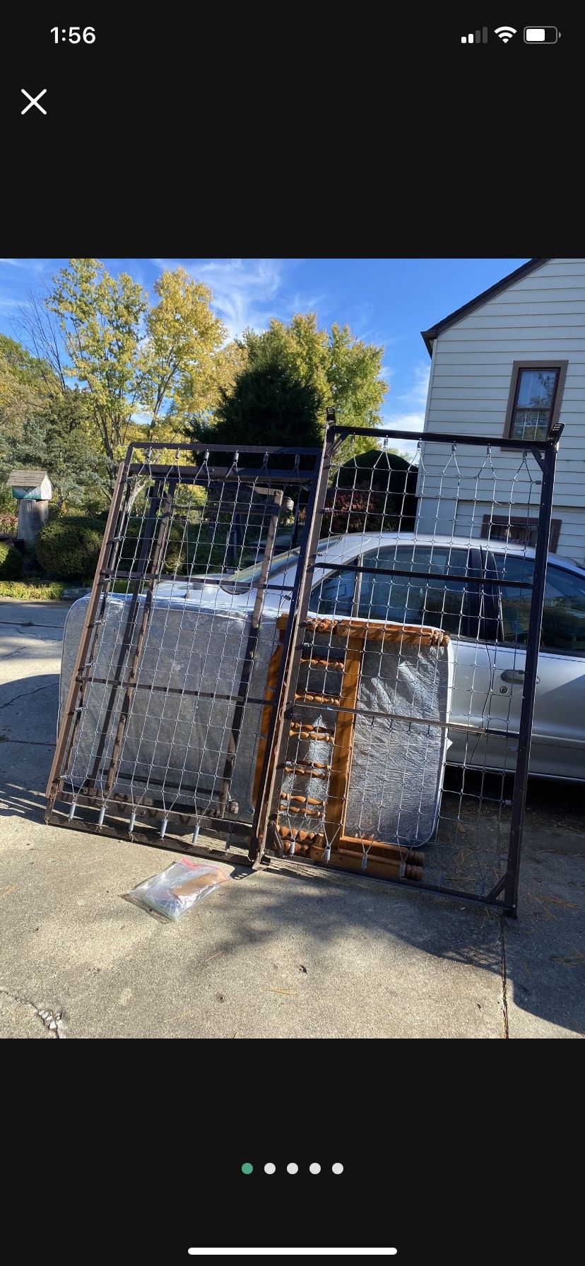 Twin size trundle bed