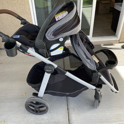 Graco 4 In 1 Infant and Double Stroller