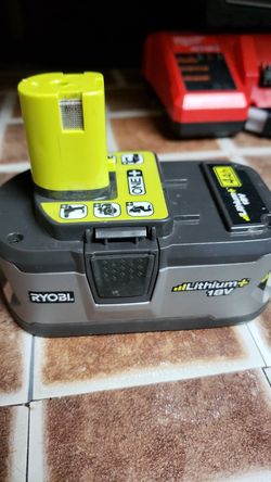 Ryobi charger and battery