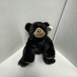 Bearington Bady Rocky Black Bear Cub Baby 16” Plush Flopsy Stuffed Animal